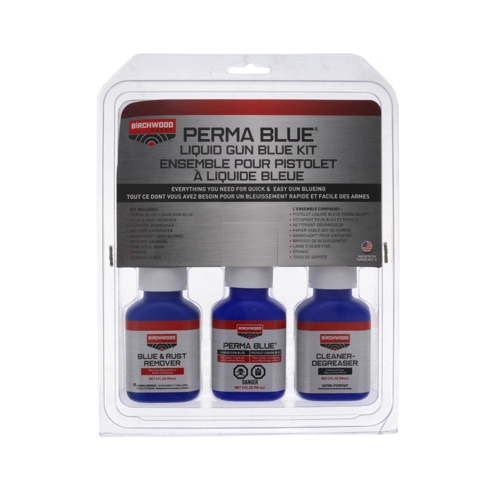 Kit Birchwood Casey Pavón Líquido Perma Blue - Sportsguns
