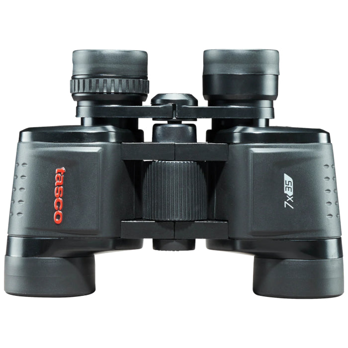 Binocular Tasco Essentials Porro 7x35 Negro vista superior