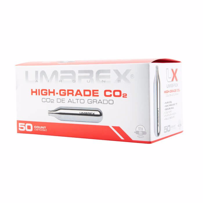 Cartuchos (Tanques) de CO₂ Umarex 12 g — Caja con 50 piezas - Sportsguns