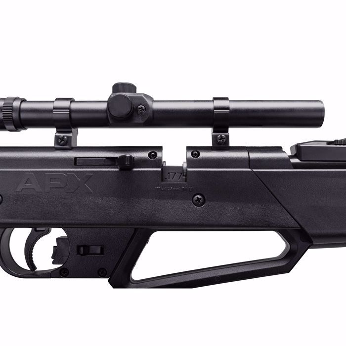 Rifle de Aire Umarex NXG APX Calibre .177 - 4.5 mm Multi-disparo diabolos neumático multi-bombeo cargador con 10 tiros vista mira telescópica