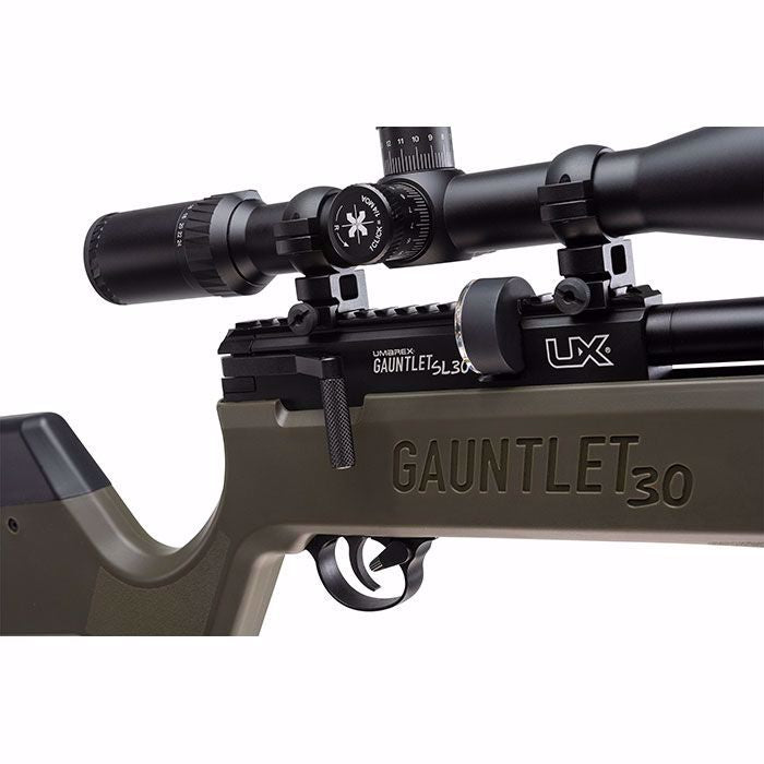 Rifle de Aire Umarex Gauntlet SL PCP Calibre .30 - 7.62 mm diábolos