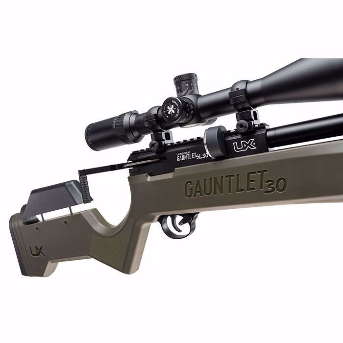 Rifle de Aire Umarex Gauntlet SL PCP Calibre .30 - 7.62 mm diábolos