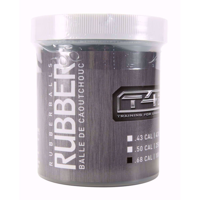 Bolitas de Caucho T4E Cal. .68 Negra 100 piezas - Sportsguns