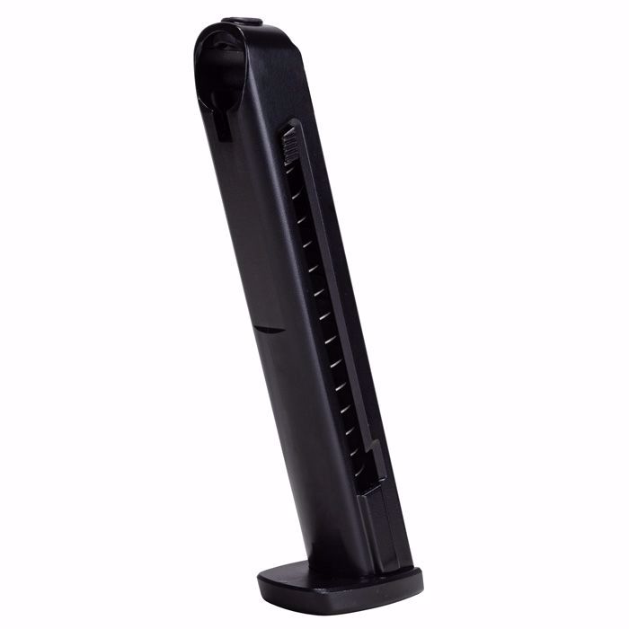 Cargador P2P Secure 68P 6 Tiros vista lateral izquierda se ve el resorte
