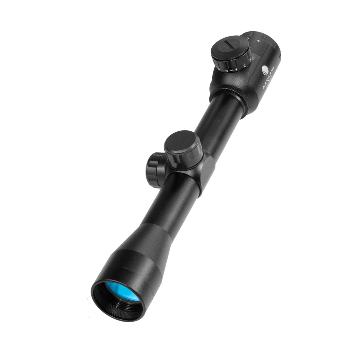 Mira Telescópica Nakashi 4x32EG mm Retícula Mildot Iluminada vista superior