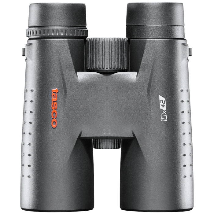 Binocular Tasco Essentials Roof 10x42 Negro vista frontal
