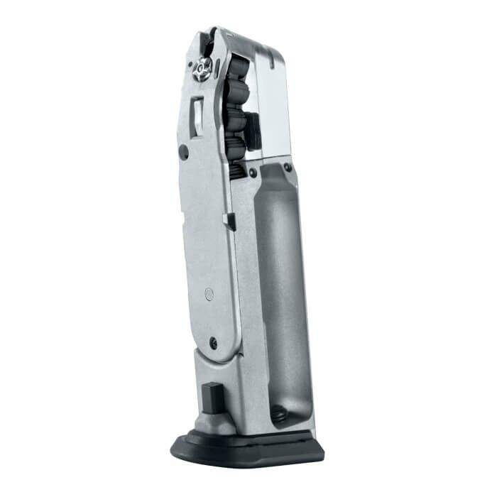 Cargador Pistola CO2 Walther PPQ M2 calibre 177 4.5 mm diabolos 21 tiros