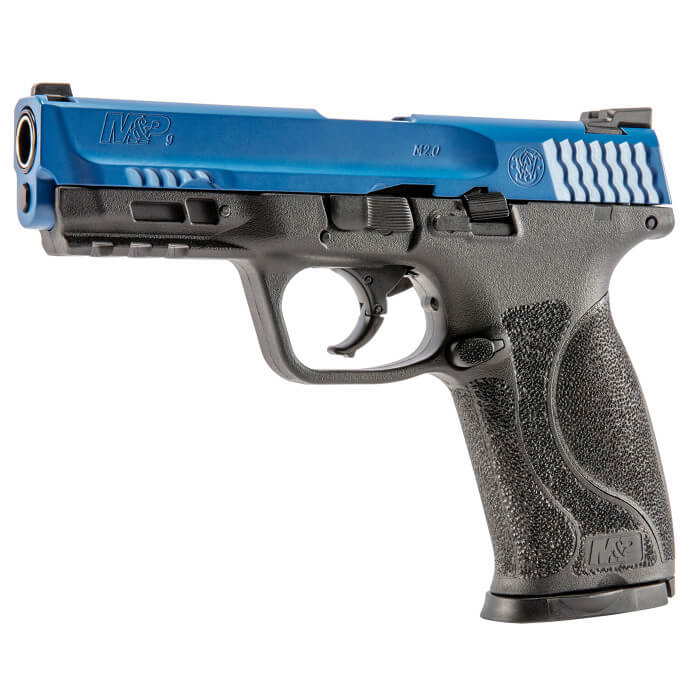 Pistola CO2 T4E Smith & Wesson M&P9 M2.0 Azul-Negra Sportsguns