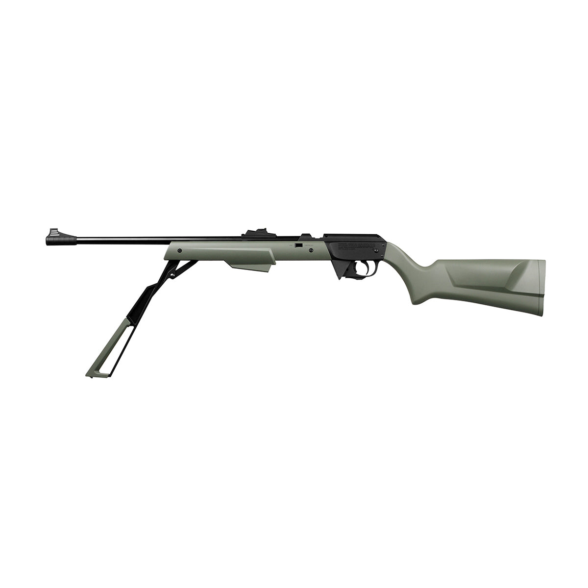 Rifle de Aire Nova Vista Cactus Diábolos y Balines Calibre 4.5 mm - .177" Neumático Mutli bombeo color verde