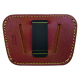 Holster funda bikini color café piel ambidiestro pistola cinturón clip - Sportsguns