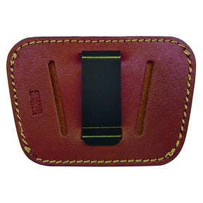 Holster funda bikini color café piel ambidiestro pistola cinturón clip - Sportsguns