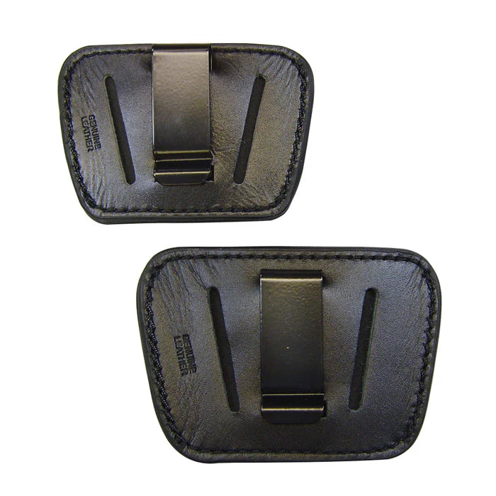 Holster funda bikini color café piel ambidiestro pistola cinturón clip - Sportsguns