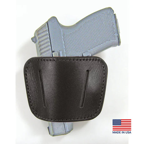 Holster funda bikini color café piel ambidiestro pistola cinturón clip - Sportsguns