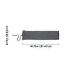 Calcetín Allen con Silicón color gris tamaño 14" Pistola - Sportsguns