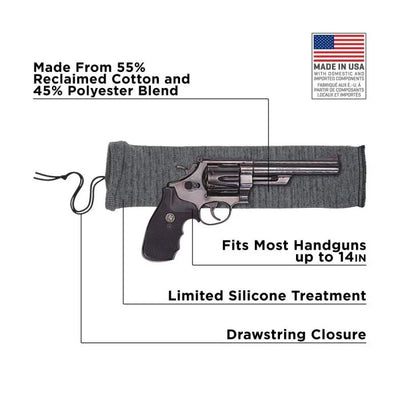 Calcetín Allen con Silicón color gris tamaño 14" Pistola - Sportsguns