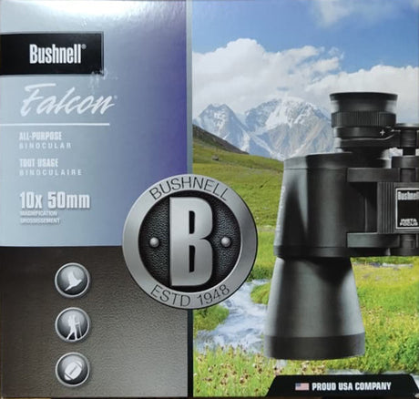 Binocular Bushnell Falcon 10x50 Porro Negro Caja