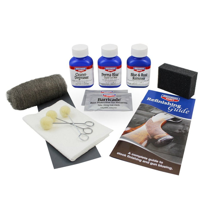 Kit Birchwood Casey Pavón Líquido Perma Blue - Sportsguns