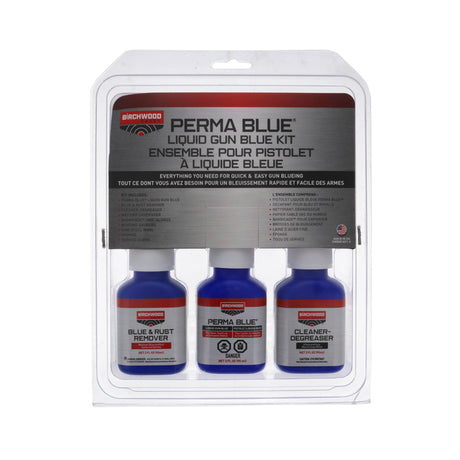 Kit Birchwood Casey Pavón Líquido Perma Blue - Sportsguns