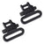Juego set de 2 anilletas Allen Magnum para portafusil de 1"