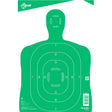 Blanco de Silueta Humana Allen 12" x 18" Verde - sportsguns