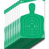 Blanco de Silueta Humana Allen 12" x 18" Verde - sportsguns