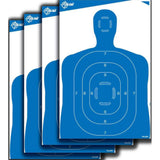 Blanco de Silueta Humana Allen 23" x 35" Azul - sportsguns