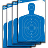 Blanco de Silueta Humana Allen 23" x 35" Azul - sportsguns
