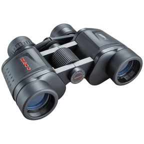 Binocular Tasco Essentials Porro 7x35 Negro vista frente en diagonal