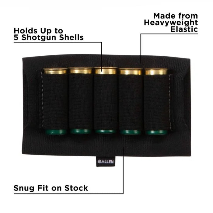 Carrillera Allen Negra para Culata de Escopeta - Sportsguns