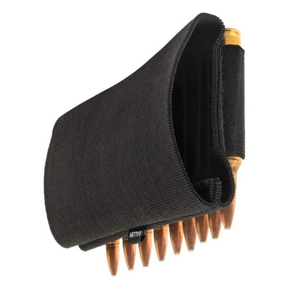 Carrillera Allen Negra para Culata de Rifle vista diagonal para ver el ancho y altura
