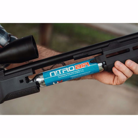 Cartuchos (Tanques) N2 Nitrógeno Umarex 32 g — 1  pieza vista 05 montado en el rifle Umarex Komplete