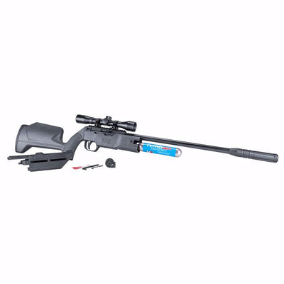 Rifle de Aire Umarex Komplete NCR Nitro PCP Calibre .22 - 5.5 mm vista con cartucho nitroair