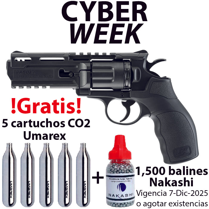 Revólver CO2 Umarex Brodax