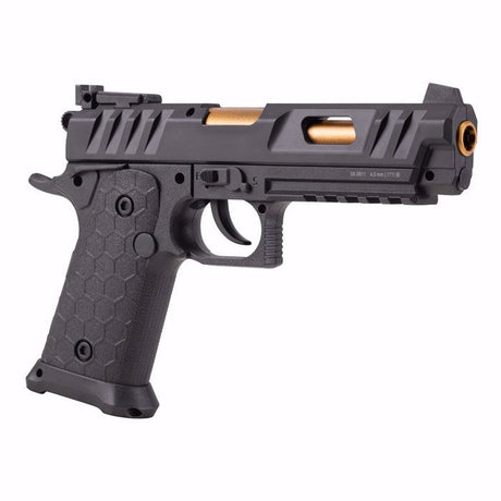 Pistola CO2 Umarex DS11 CO2 calibre 4.5 mm .177 balines vista derecha en diagonal