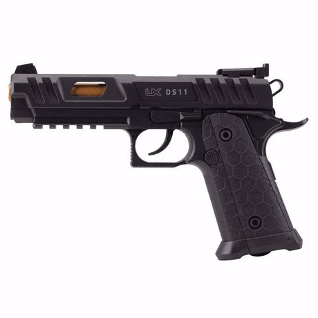 Pistola CO2 Umarex DS11 CO2 calibre 4.5 mm .177 balines vista izquierda