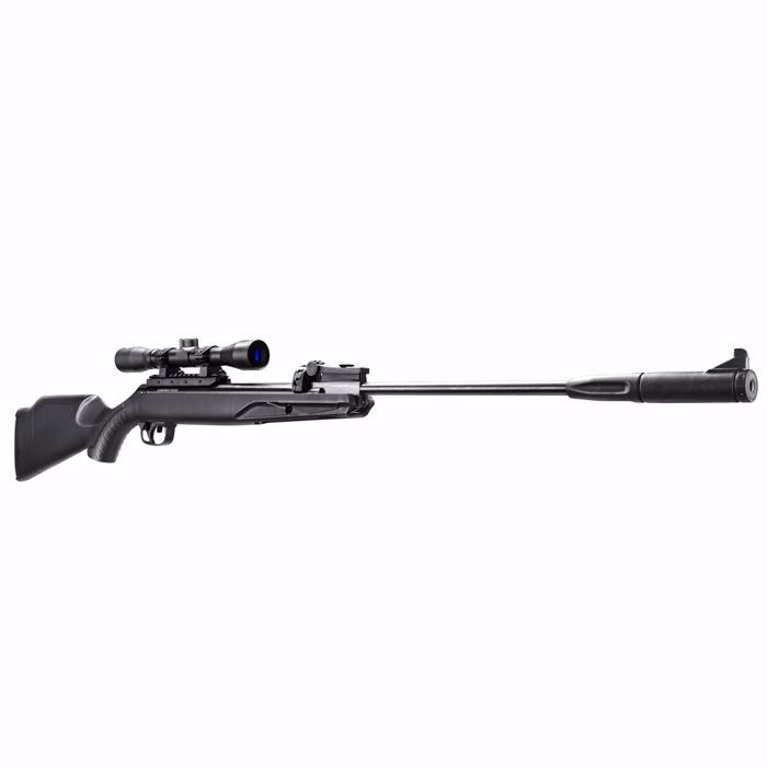 Rifle de Aire Umarex Arrax Calibre .22 - 5.5 mm Multi-disparo quiebre de cañón pistón de gas diábolos vista derecha en diagonal