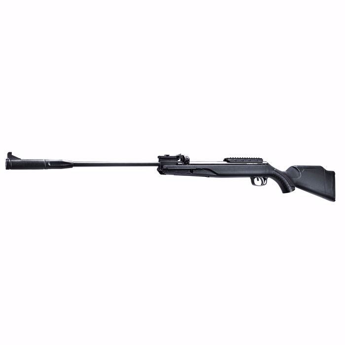 Rifle de Aire Umarex Arrax Calibre .22 - 5.5 mm Multi-disparo quiebre de cañón pistón de gas diábolos vista izquierda