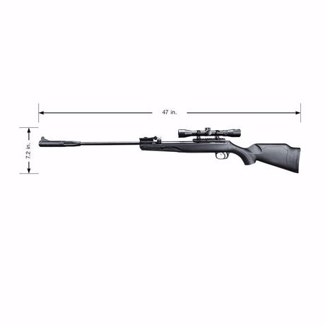 Rifle de Aire Umarex Arrax Calibre .22 - 5.5 mm Multi-disparo quiebre de cañón pistón de gas diábolos con medidas