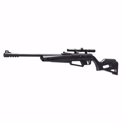 Rifle de Aire Umarex NXG APX Calibre .177 - 4.5 mm Multi-disparo diabolos neumático multi-bombeo cargador con 10 tiros vista izquierda en diagonal