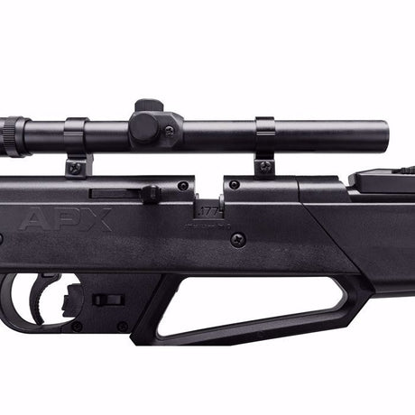 Rifle de Aire Umarex NXG APX Calibre .177 - 4.5 mm Multi-disparo diabolos neumático multi-bombeo cargador con 10 tiros vista mira telescópica