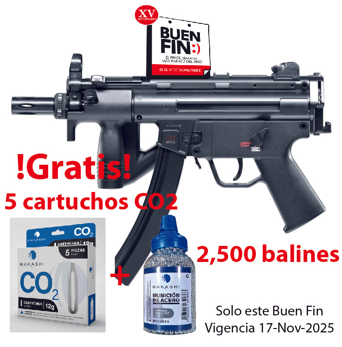 Metralleta CO2 Heckler & Koch MP5 K-PDW