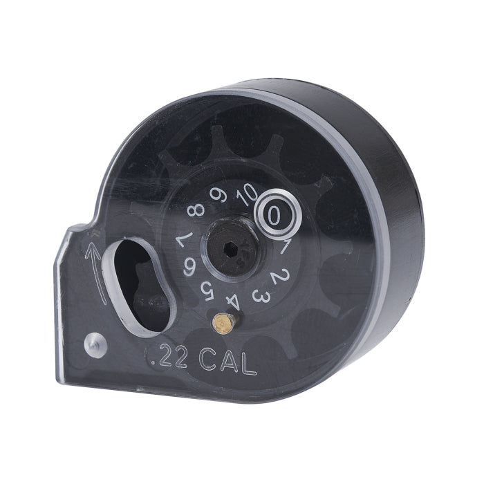 Cargador rotativo para rifles PCP Umarex Gauntlet, Origin e Iconix calibre .22 - 5.5 mm de 10 tiros