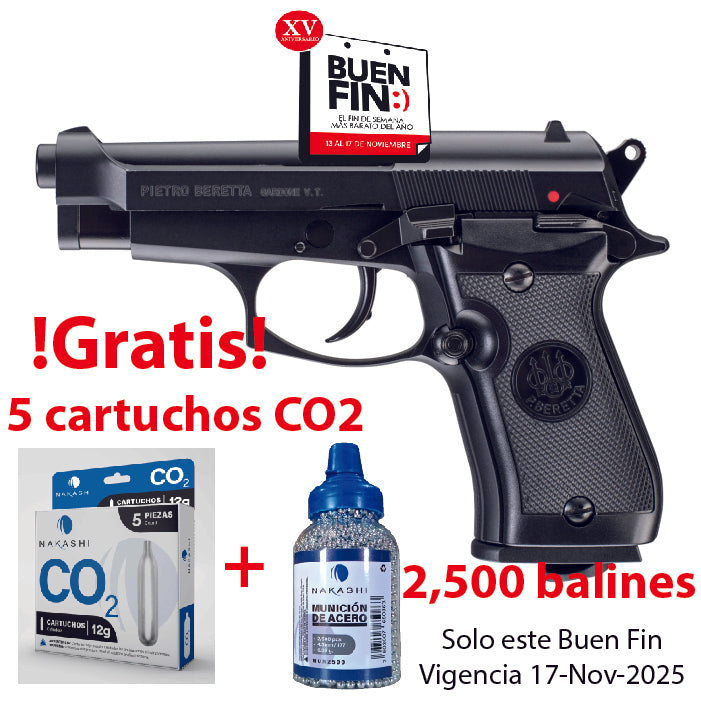 Pistola CO2 Beretta M84FS