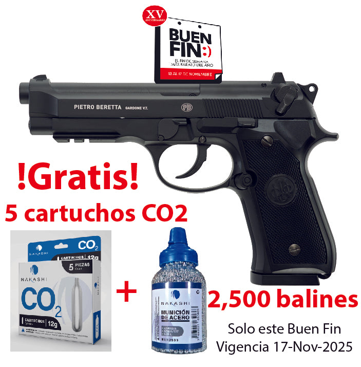 Pistola CO2 Beretta M92 A1