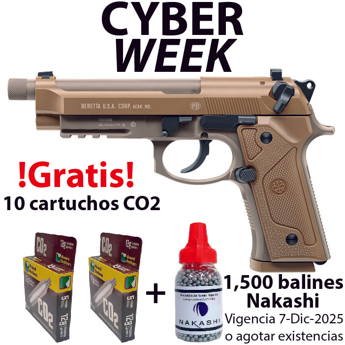 Pistola CO2 Beretta M9A3