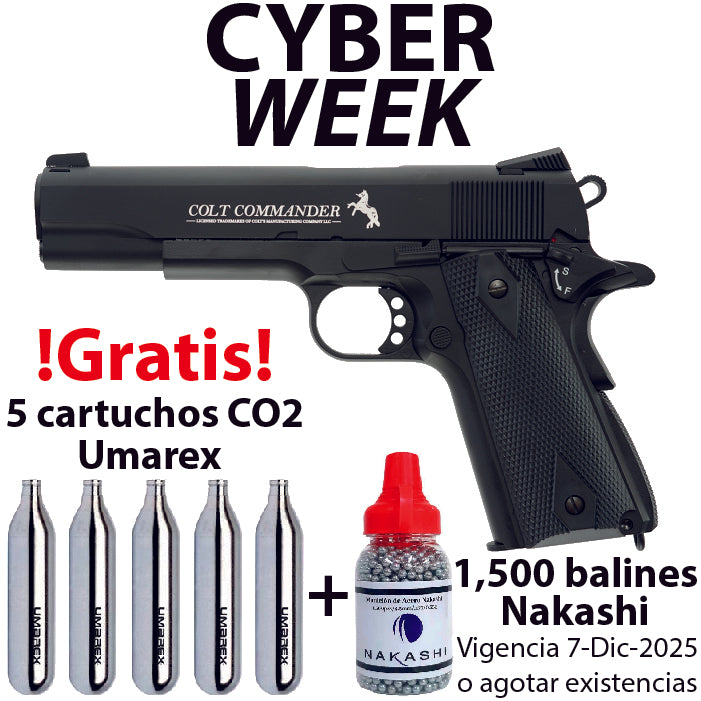 Pistola CO2 Colt Commander