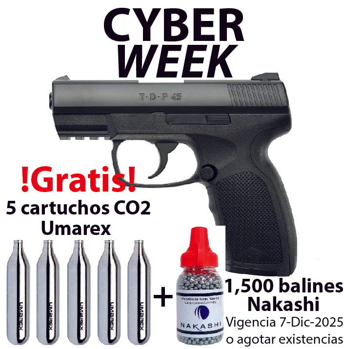 Pistola CO2 Umarex TDP45