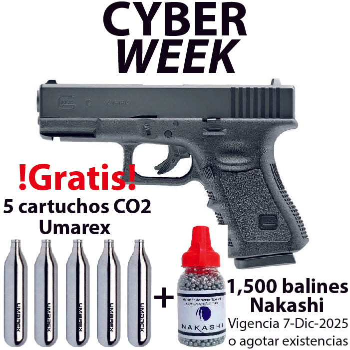 Pistola CO2 Glock G19 GEN3