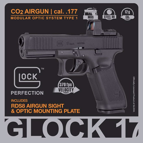 Pistola CO2 Glock G17 GEN5 MOS - Sportsguns