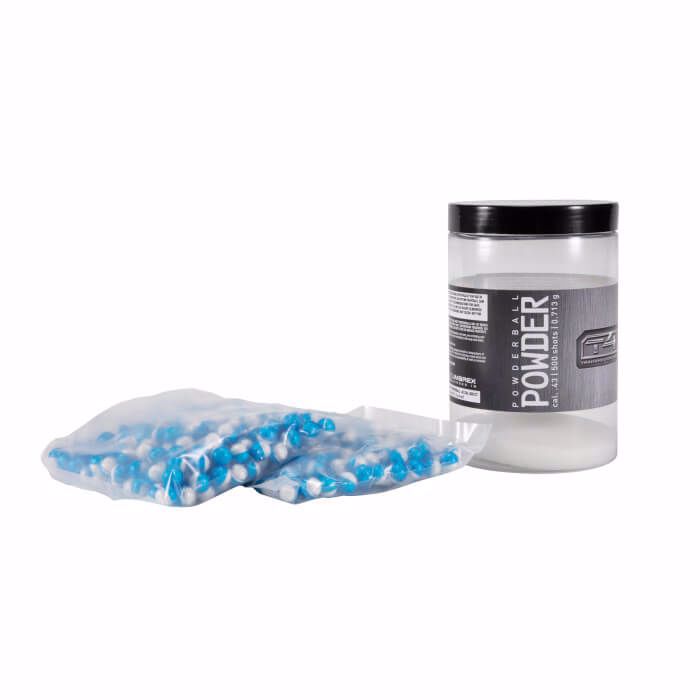 Bolitas de Talco T4E Azul-Blanco Cal. .43 500 piezas - Sportsguns